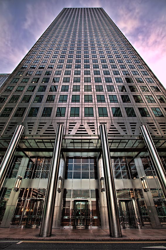 the tower 1 canada square canary wharf london